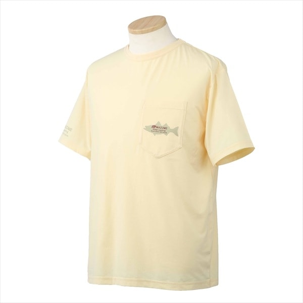 オレンジブルー ウェア MZAP-765mazume プライムフレックスTシャツ SEABASS イエロー L