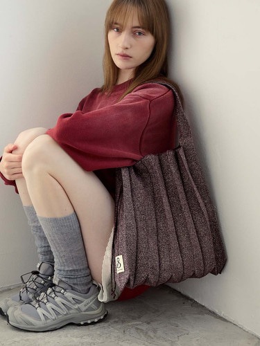 JOSEPH&STACEY公式 ニットバッグ Lucky Pleats Knit L Starry (ALL)
