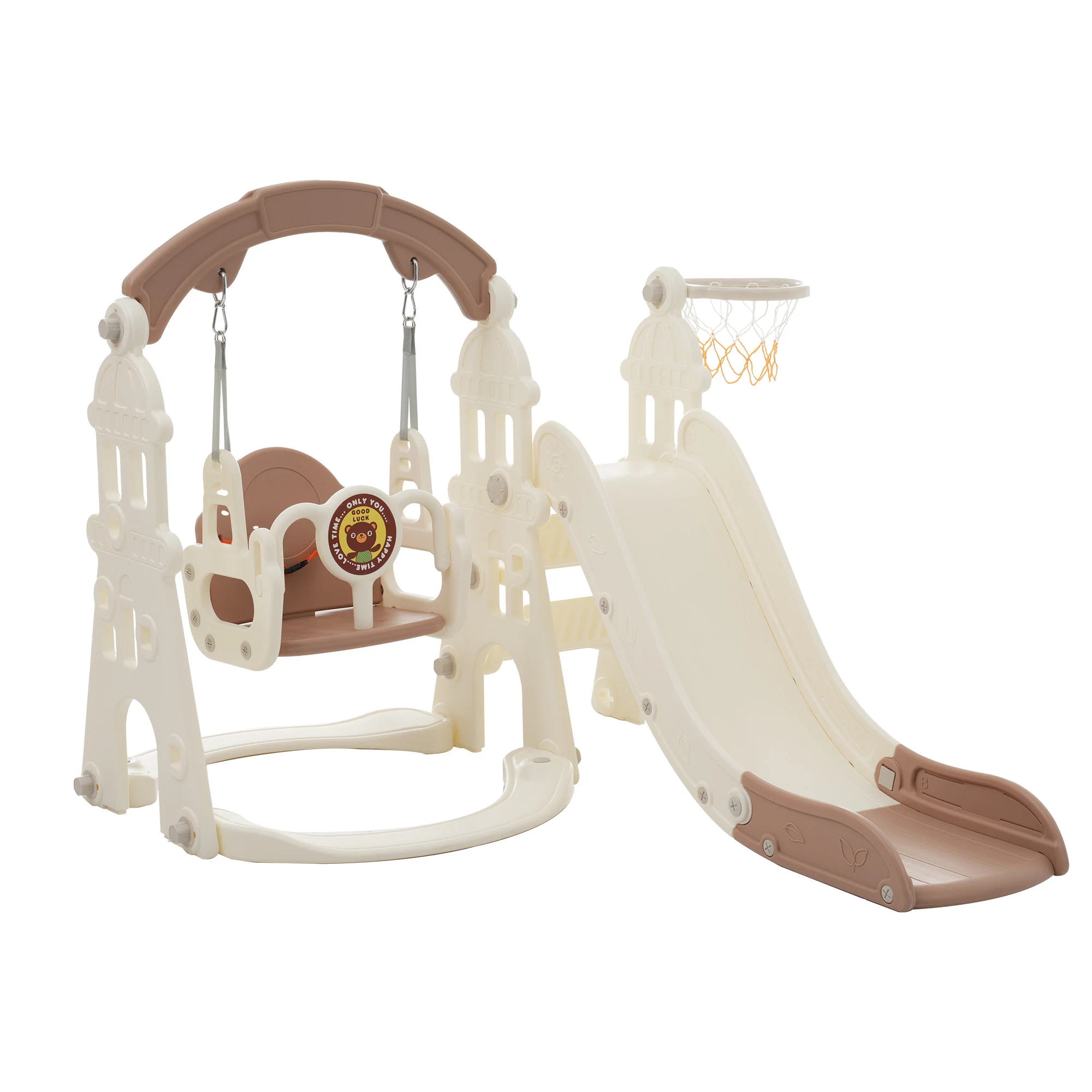 ブランコ バスケットゴール スウィング 男の子 組立簡単 キッズ 家庭用 遊具 キッズパーク 折りたたみ可能 すべりだい すべり台 室内 1-5歳 室内遊具 バスケットボール 屋内 D滑り台 大型遊具