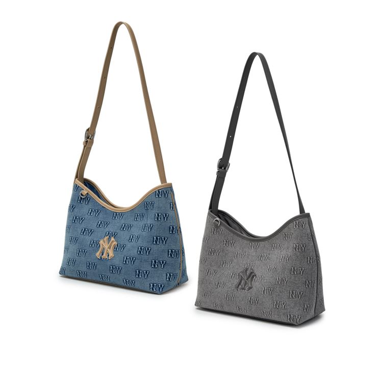 Classic Monogram Denim Embo Bucket Bag (3ABMMD16N-50BLL,3ABMMD16N-50CGL)