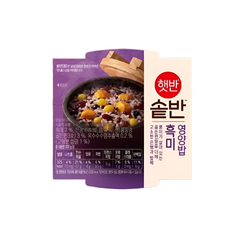 ヘッパン 釜炊き黒米栄養ご飯 200g×18個セット/12個セット