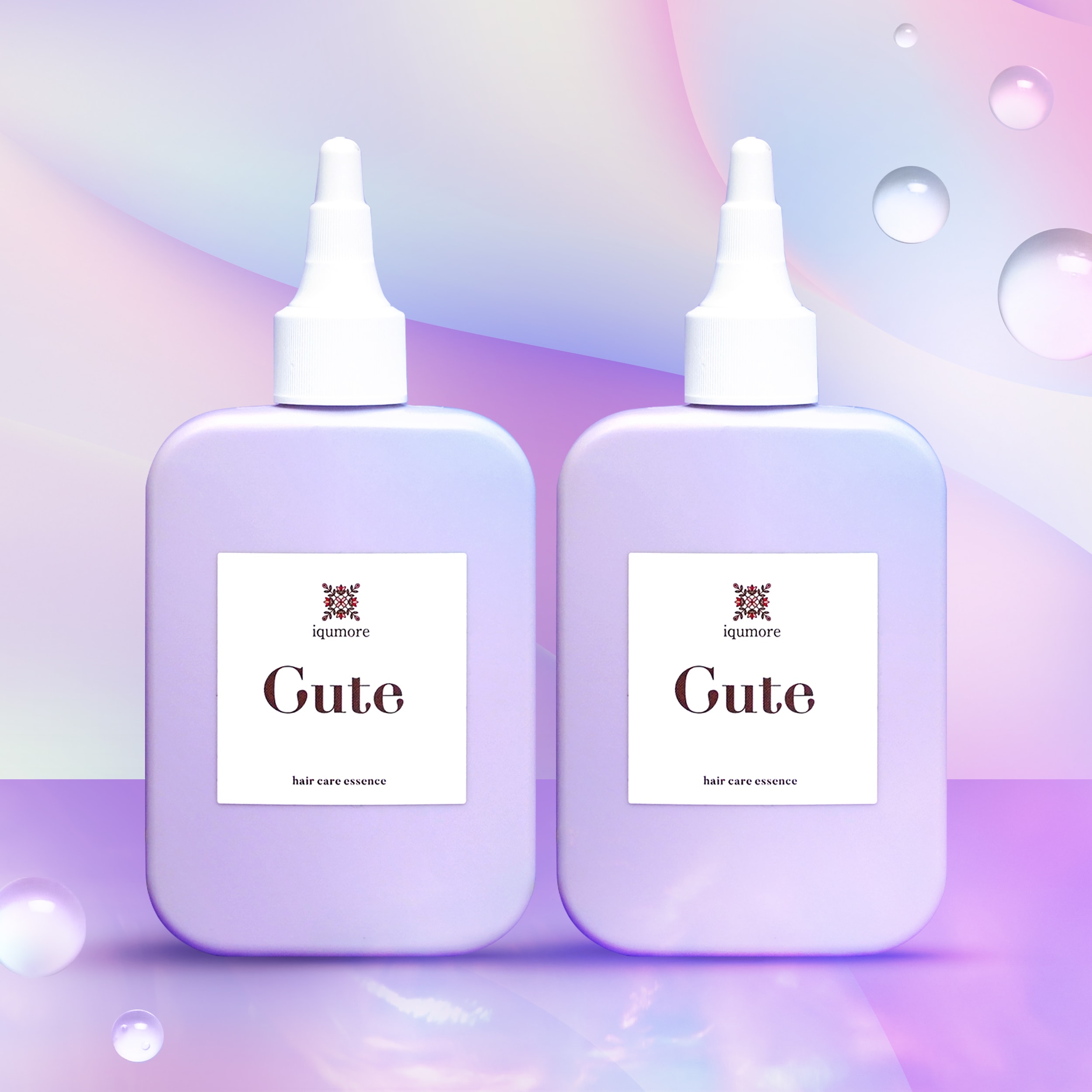 【iqumore公式】イクモアキュートヘアケアエッセンス 120mL 2本セット