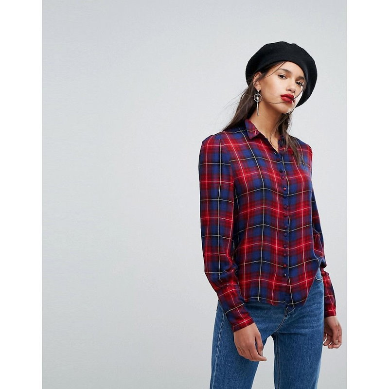 マンゴ レディース トップス ブラウス・シャツ【Mango Check Shirt】Multi マンゴ レディース トップス ブラウス・シャツ【Mango Check Shirt】Multi