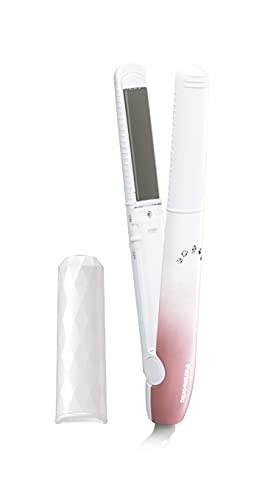 パナソニック コンパクトアイロン カールストレート両用 海外対応 2Way ペールピンク調 EH-HV18-PPオールインワン
