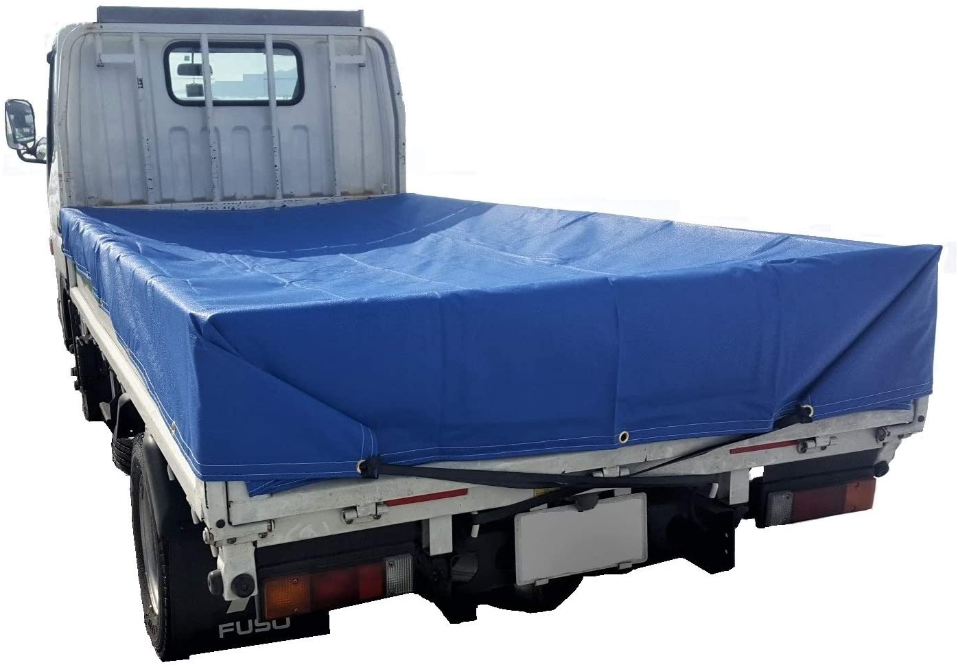 トラックシート 2.3mｘ3.5m ブルー エステル帆布 1.5tトラック 厚手