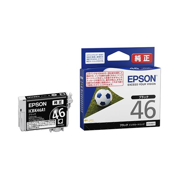 純正品 EPSON IJカートリッジ ICBK46A1 ブラック 5個