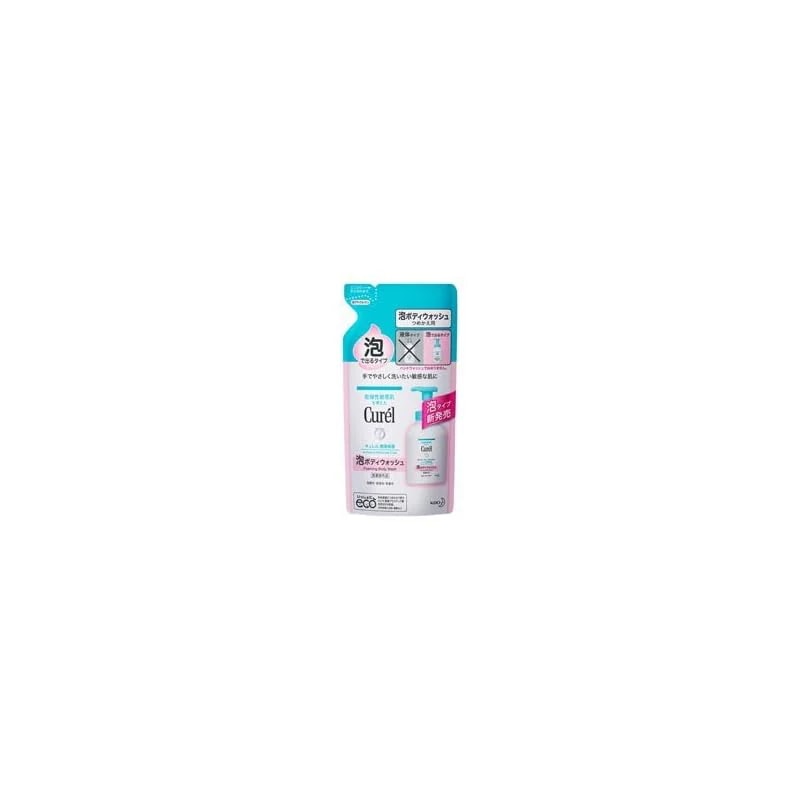 【即納】【花王】キュレル 泡ボディウォッシュ つめかえ用 ３８０ｍｌ ×５個セット