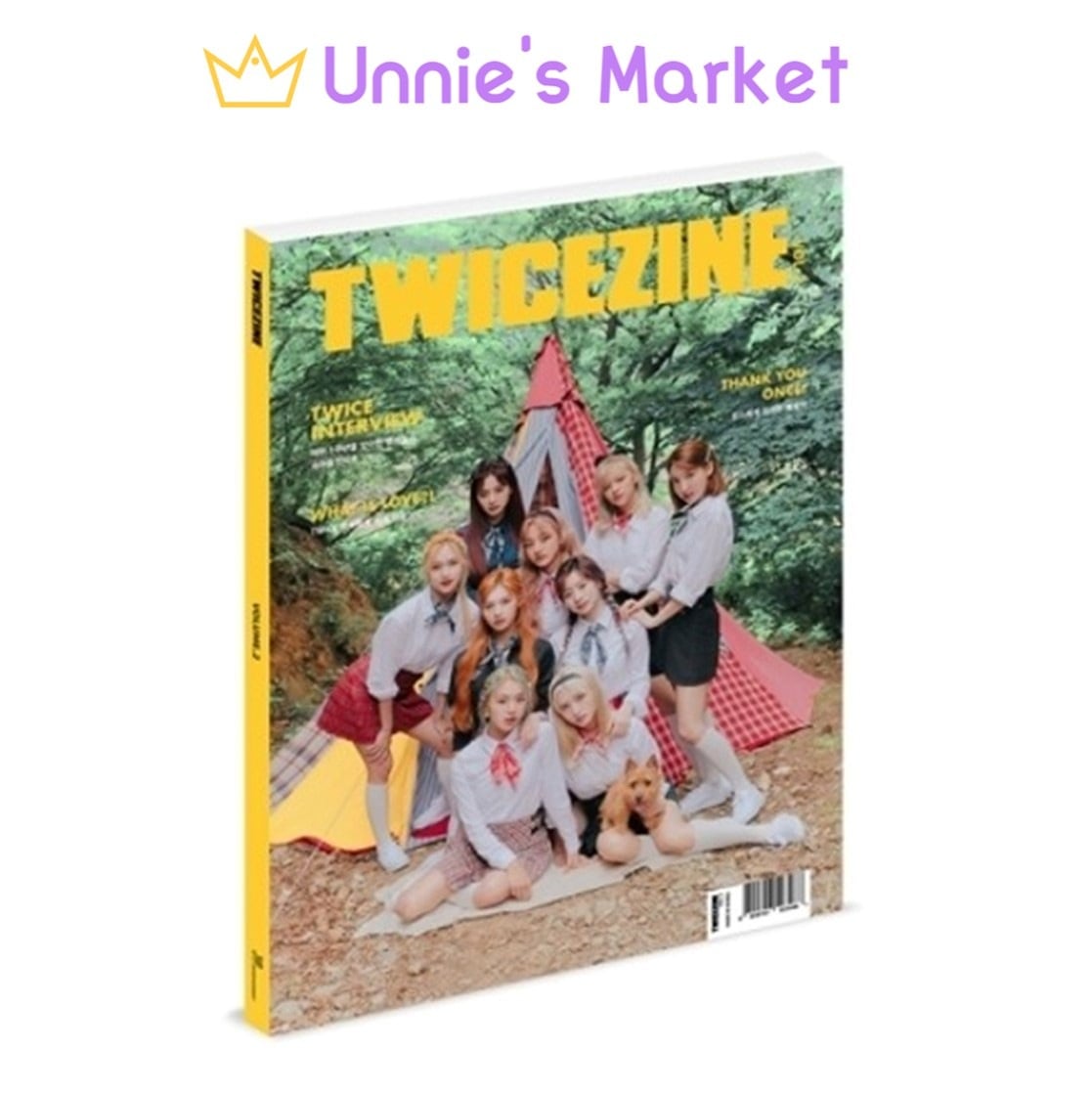 TWICE - TWICEZINE VOL.2 Photobook + Free Photocard 1EA(fan-made) 4,800円