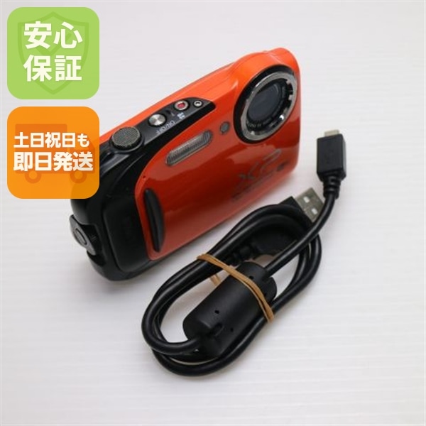 美品 FinePix XP70 オレンジ デジカメ FUJIFILM 112