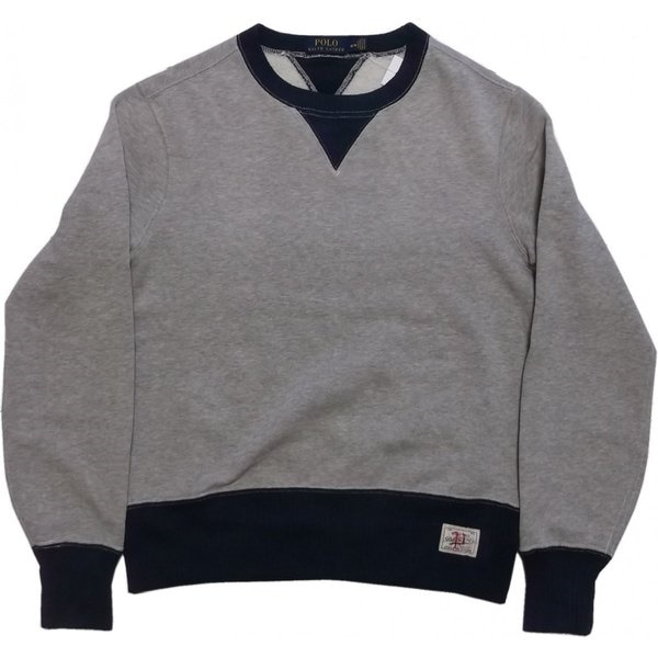 両V スウェットシャツ グレー PR2-1040