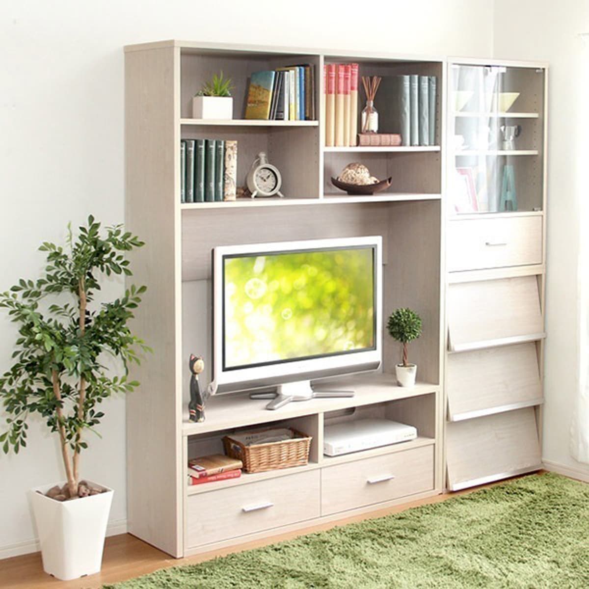 収納家具DEALS-ディールズ-ハイラック収納家具 壁面収納 TVボード ハイラック 125ｃｍ幅