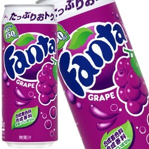 コカコーラ ファンタグレープ 500ml缶48本［24本2箱］北海道沖縄離島は送料無料対象外［送料無料］34営業日以内に出荷