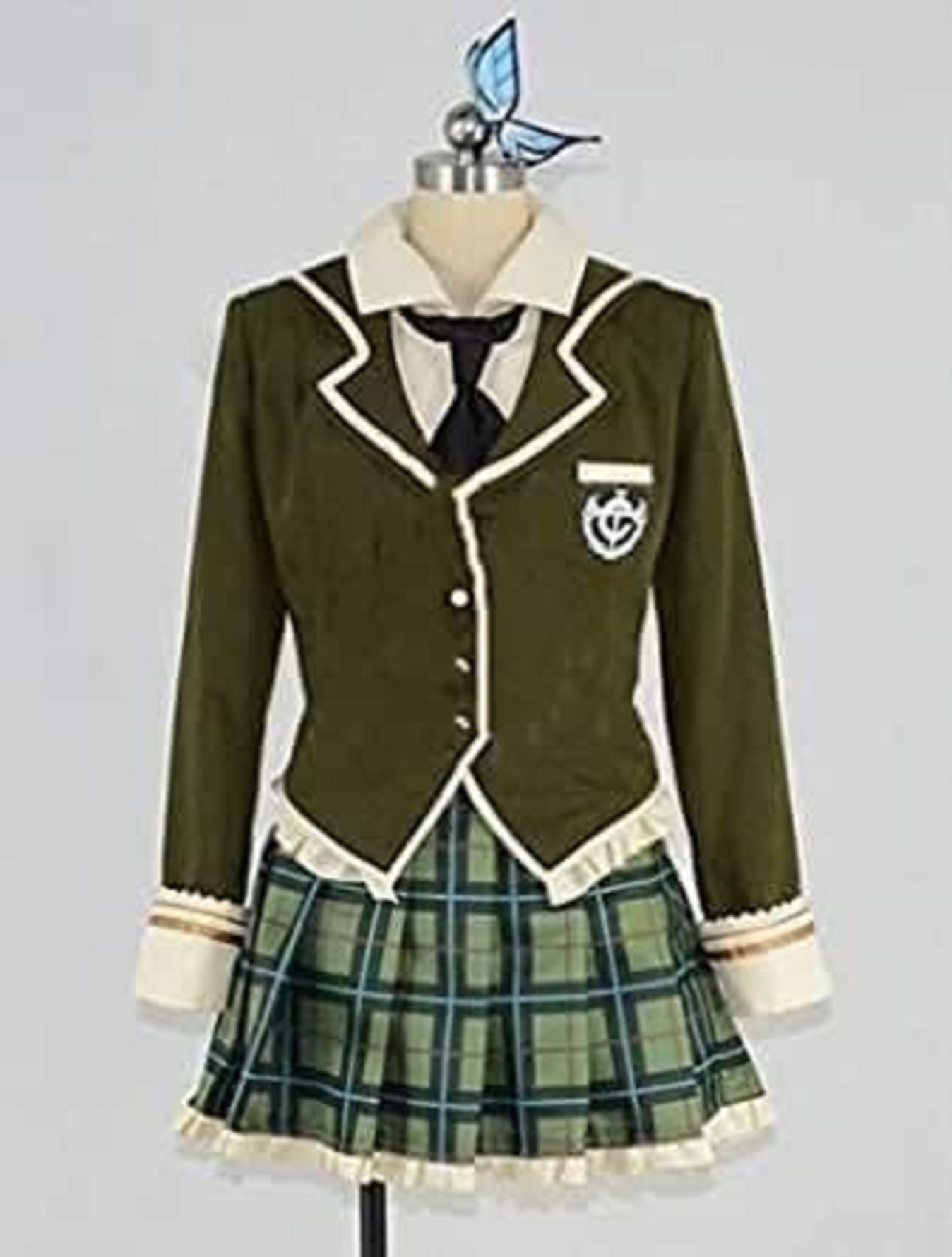 僕は友達が少ない（はがない） 柏崎星奈 制服 髪飾り付き コスプレ衣装