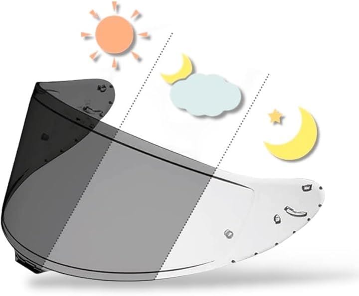 CWR-F2 用 シールド 調光シールド フォトクロミックシールド ヘルメット バイザー PHOTOCHROMIC Z-8 Z8 X-15 X15 RF-1400 NXR2 紫外線 吸収