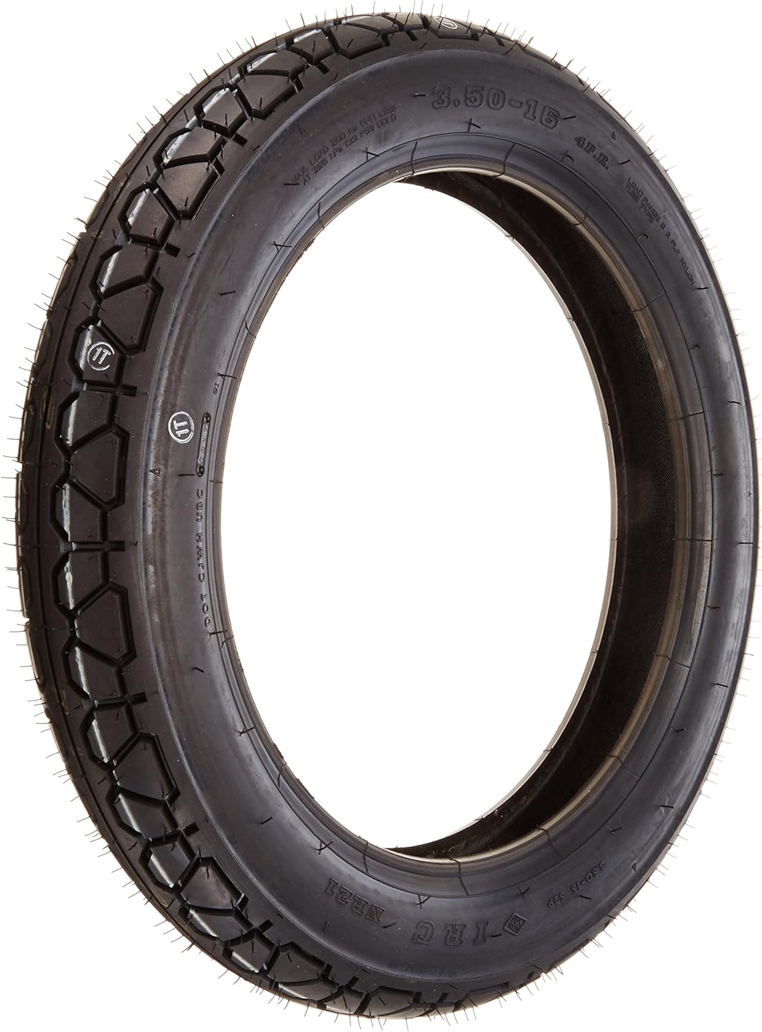 IRC(アイアールシー)井上ゴムバイクタイヤ NR21 リア 3.50-16 4PR チューブタイプ(WT) 301999 二輪 オートバイ用 5,116円
