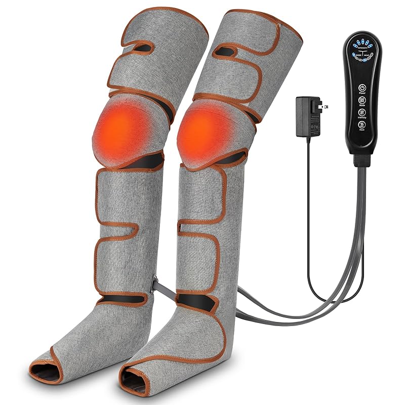 フットケア 5段階強度 5段階タイマー機能 足裏用パッド付き 3段階膝温感 3コース エアー式 電源コード式 リモコン操作 足裏 ふくらはぎ 太もも対応 装着型 折り畳み可能 静音 足裏ケア 家庭用