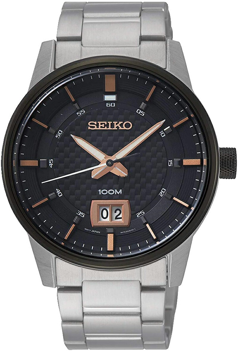 [10年保証] [製造終了 希少海外モデル] SEIKO SUR285P1 [セイコーインポート] セイコー 日本製クオーツ 100m防水 [逆輸入モデル]