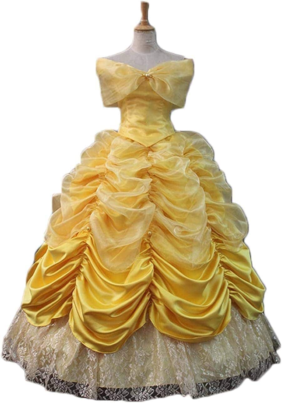 【全シリーズ発売中】 【値引き中】ステージ服 クリスマス ハロウィン 大人 プリンセス お姫様 ベルドレス レディース 仮装 コスプレ ベル 美女と野獣 13,128円
