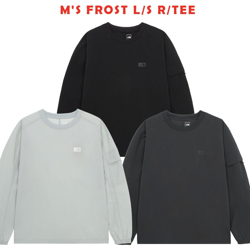 韓国正規品保証 関税負担なしNM5MR02A MS FROST LS RTEE デイリー 基本 着装 男子 女子 人気 韓国 ファッション 男女共用 アウトドア
