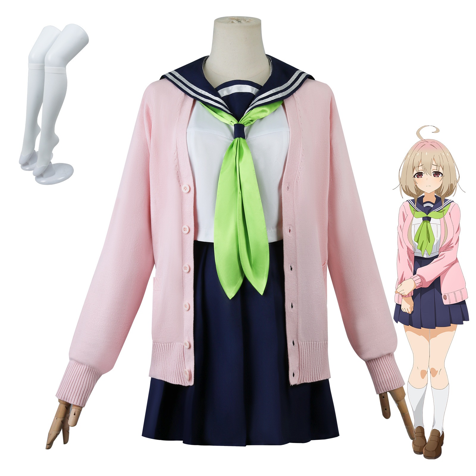【人気爆売れ】鹿乃子乃子虎視眈々cos コスプレ コスチューム狸小道絹キャンパス制服コスプレいしょう 12,355円