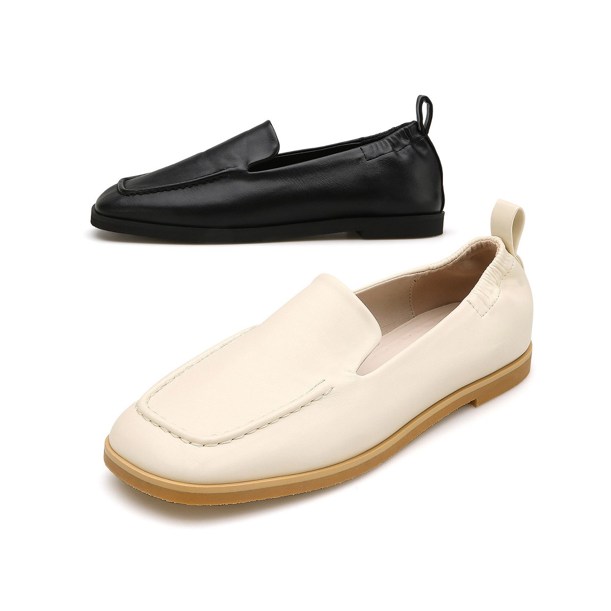 エリザベート スクエア ローファー EL22815