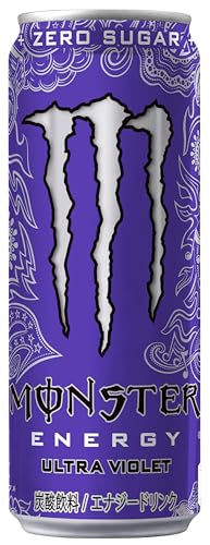アサヒ飲料 モンスター ウルトラバイオレット 355ml×24本 [エナジードリンク] [0カロリー]
