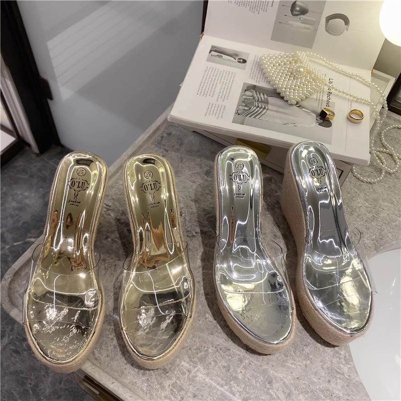 サンダル スリッパ 美脚 厚底 大人可愛い フェミニン ヒール エレガント カジュアル シンプル お出かけ 旅行 リゾート 春夏 厚底シューズ 20代 30代 40代 女性用 レディース 5,442円