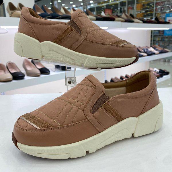 女性軽量カジュアルスリッポン YAEEHL638PI HSIT1A GN