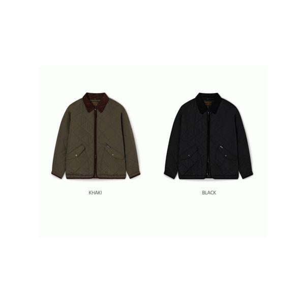 取り外し可能カラーキルティングジャケット Detachable Collar Quilted Jacket WHJPF4933M_P408003056