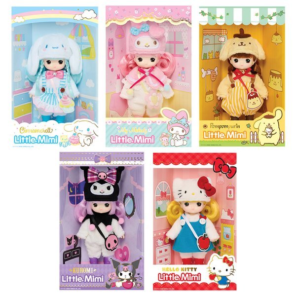 リトルミミ サンリオ キャラクターズ 5種セット 人形 (贈呈品なくなり次第贈呈終了)