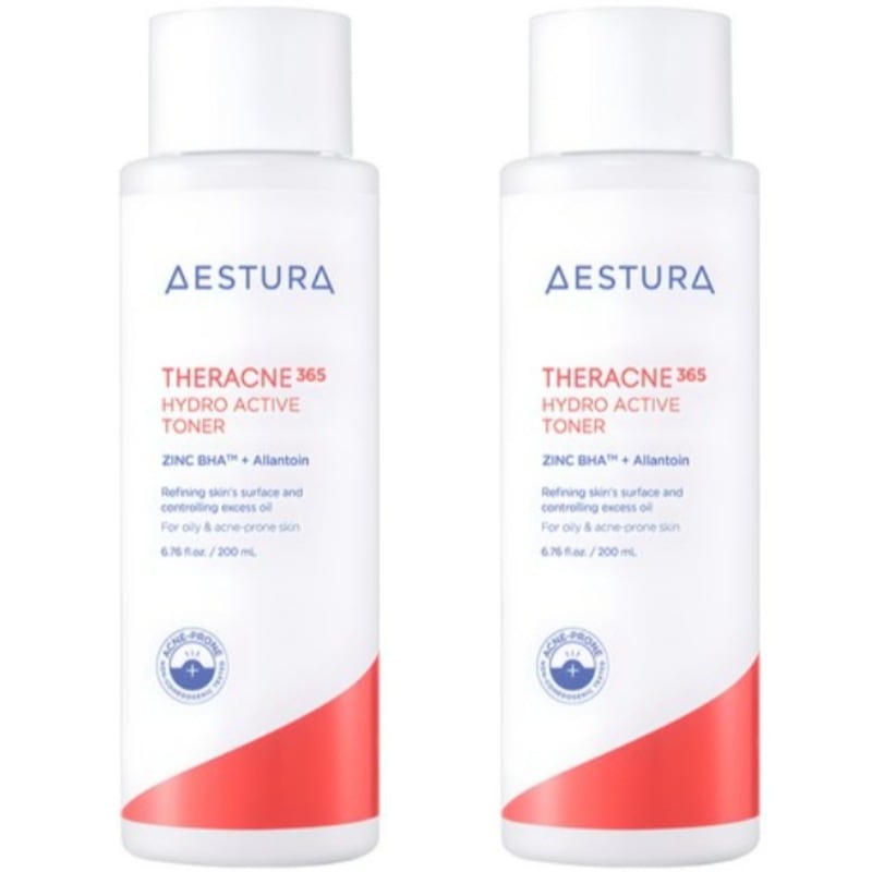 テラクネ365 ハイドロアクティブトナー 200ml 2個 (水分補給 + 鎮静ケア + 肌バリアサポート)