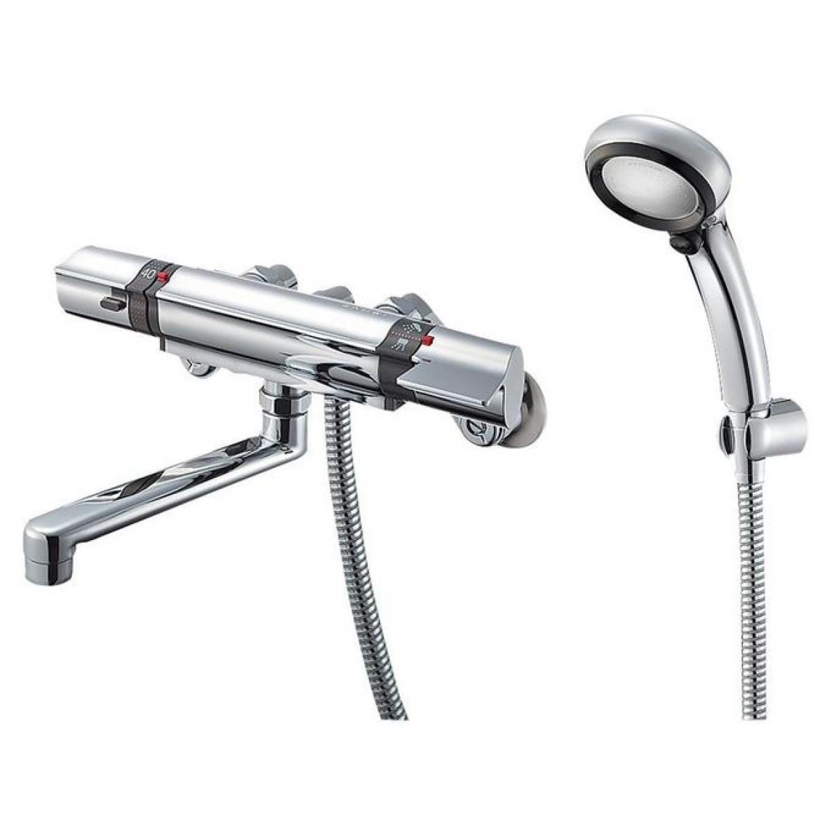 三栄水栓 SANEI 浴室用 サーモシャワー混合栓 レイニー付 SK18121CTC-13 一般地用 手元ストップ オールメッキ