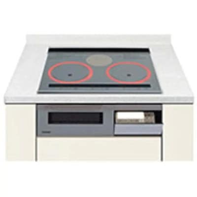 他サイト： KZ-W163S シルバー Wシリーズ [ビルトインIHクッキングヒーター (60cm幅/IH2口＋ラジエント/単相200V)]の商品画像