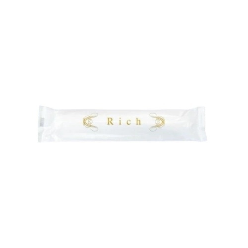 溝端紙工印刷　高級紙おしぼり　パルプ不織布　丸　リッチ　100本×6袋（600本）【メーカー直送・代引き不可・時間指定不可・沖縄離島不可】