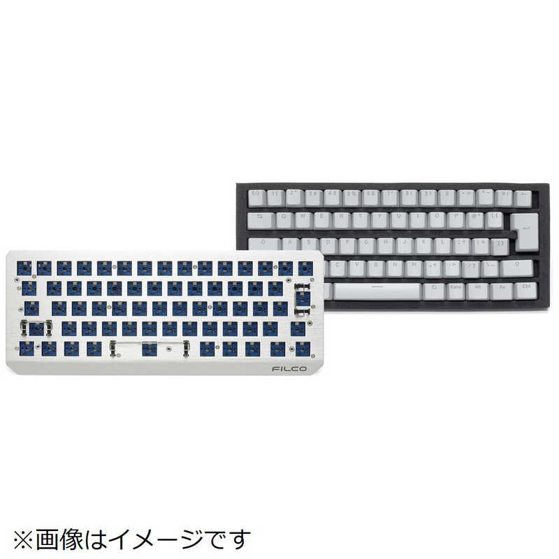 FILCO　ゲーミングキーボード Majestouch Luce60 スイッチレス 日本語 ［有線 / USB］　FKBL65SWL/SG