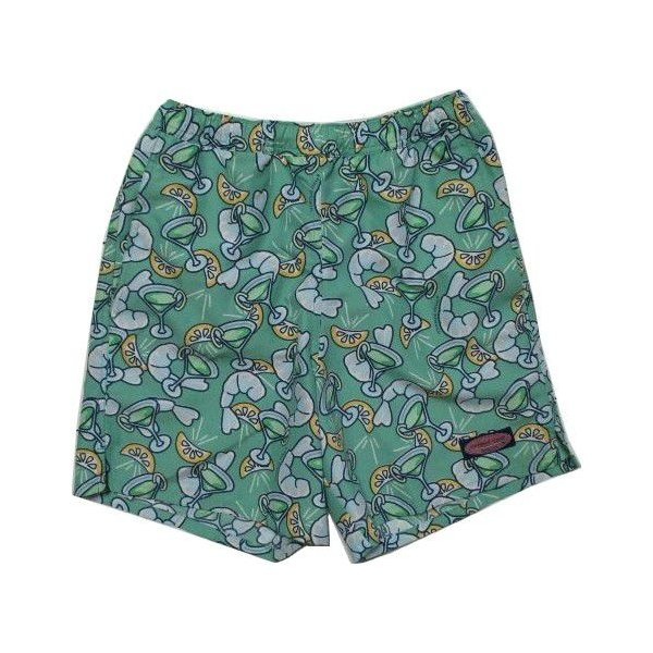 ヴィニヤードヴァインズ 海水パンツ 水着 インナー付き グリーン vineyard vines VV6-003