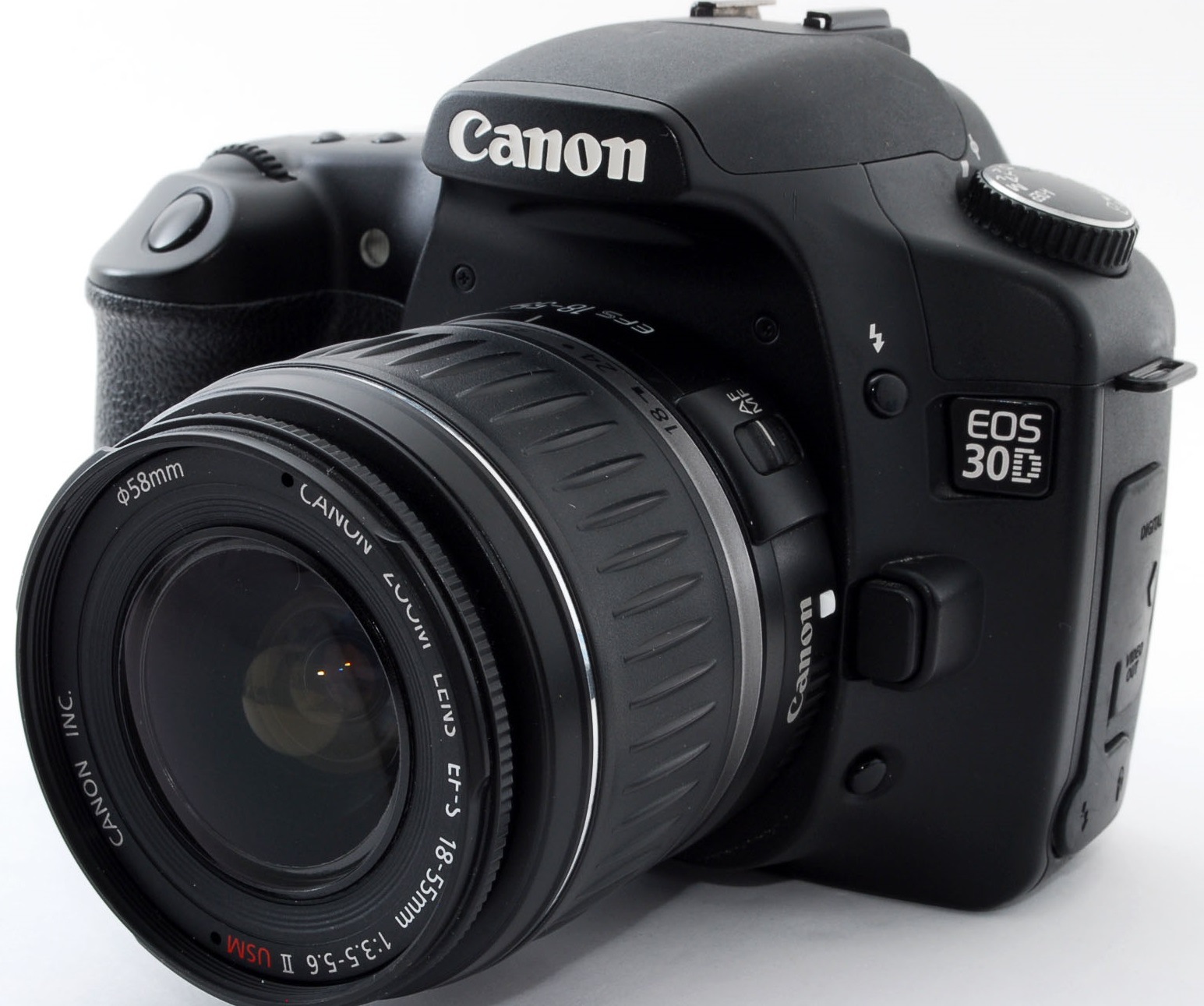 デジタル一眼 EOS 30D レンズキット メモリーカード付き 届いてすぐに使える 初心者 おすすめ 付属品充実