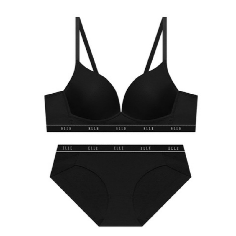 ニュー エアロクール コンフォートフィット ノーワイヤ ブラパンツ セット - ブラック 80C 95