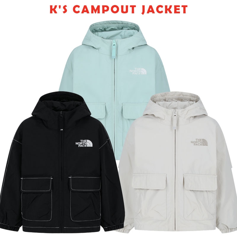 韓国正規品保証 関税負担なNJ3BS08S KS CAMPOUT JACKETデイリー 基本 着装 男子 女子 人気 韓国 ファッション 男女共用 アウトドア