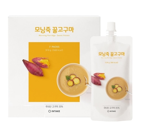 インテイクモーニングジュース蜂蜜サツマイモ即席お粥130g14個 4,842円