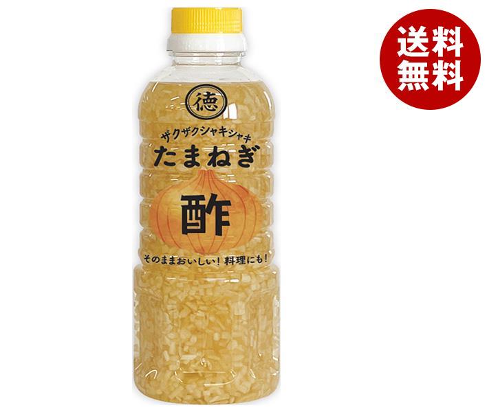 徳島産業 ザクザクシャキシャキ たまねぎ酢 400mlPET＊12本入＊(2ケース)