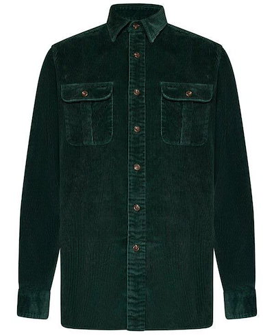 クラシックフィットスエードパッチコーデュロイシャツ 156727709 [U] 38,225円