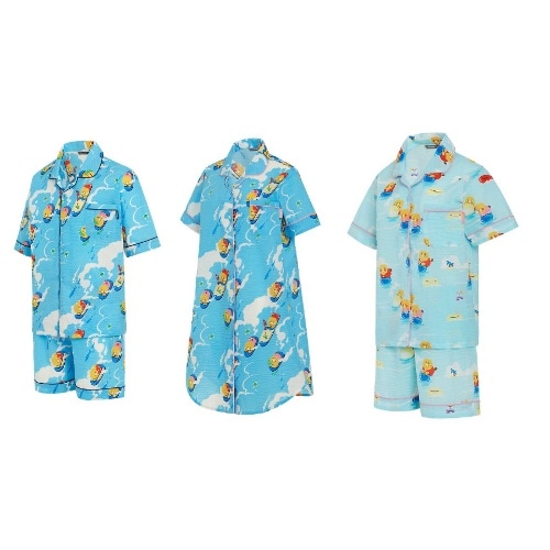 サマーホリデー クーリング パジャマ 男性 女性_チュンシク