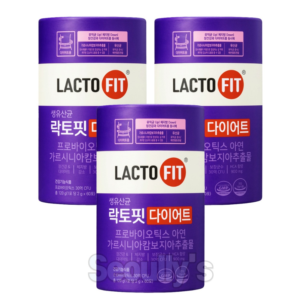 プロバイオティクス ダイエット 乳酸菌 サプリ, 2g X 60包 3ea（1日2包, 90日分）