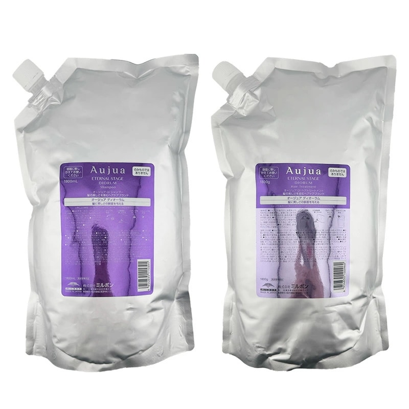 ディオーラム シャンプー 1800ml & ヘアトリートメント 1800g リフィル 保湿 milbon －80－