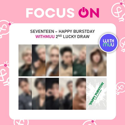 HAPPY BURSTDAY weverse Japan ラキドロ スンチョル HAPPY BURSTDAY weverse Japan ラキドロ スンチョル SEVENTEEN