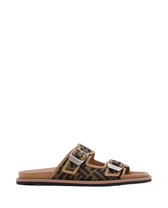 FENDI Men Laced up Shoes 7X1604AJZFF1ICN Brown