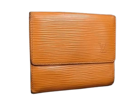 ルイヴィトン 二つ折り財布 ポルトモネ・ビエ・カルトクレディ エピレザー M6348H Wホック マンダリン 折財布 小銭入れ サイフ プレゼント 札入れ 人気 カード入れ【本物保証】