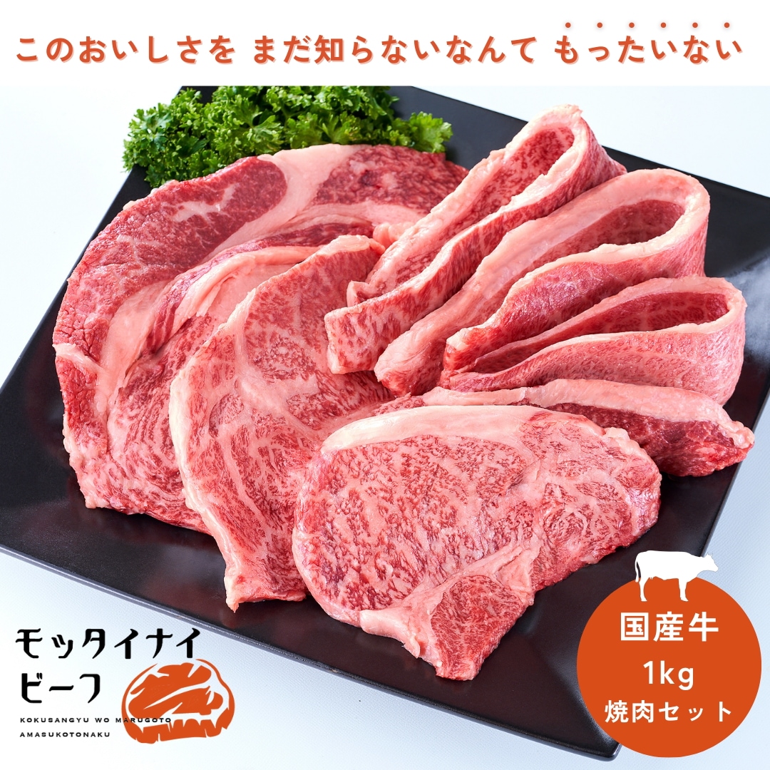モッタイナイビーフ（和牛入り 国産牛 牛肉）1kg（500g×2パック）