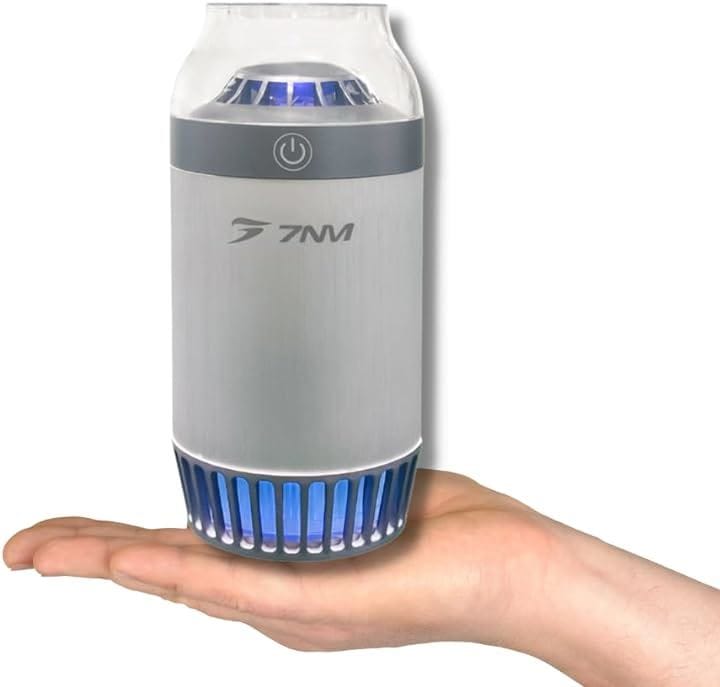 空気清浄脱臭機 小型 光触媒 除菌 軽量 ウィルス抑制 コンパクト 消臭 臭い HEPAフィルター(Silver)